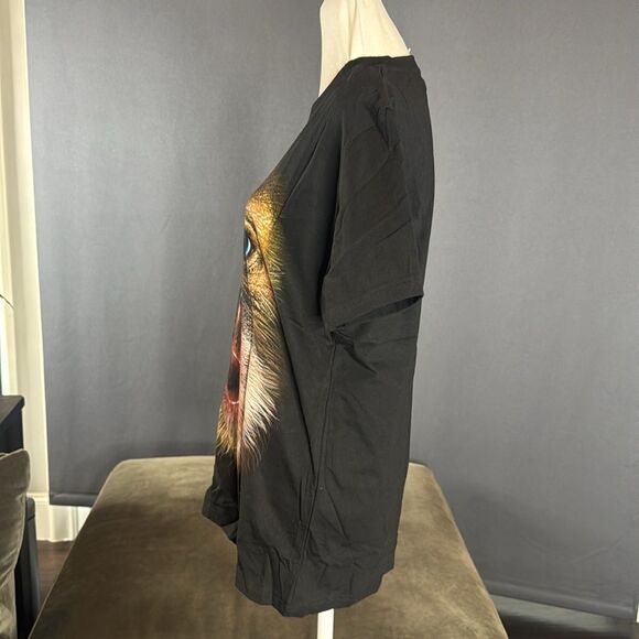 Adult Unisex Black Short Sleeve Chimpanzee T-Shirt Size L NEW - Picture 4 of 10